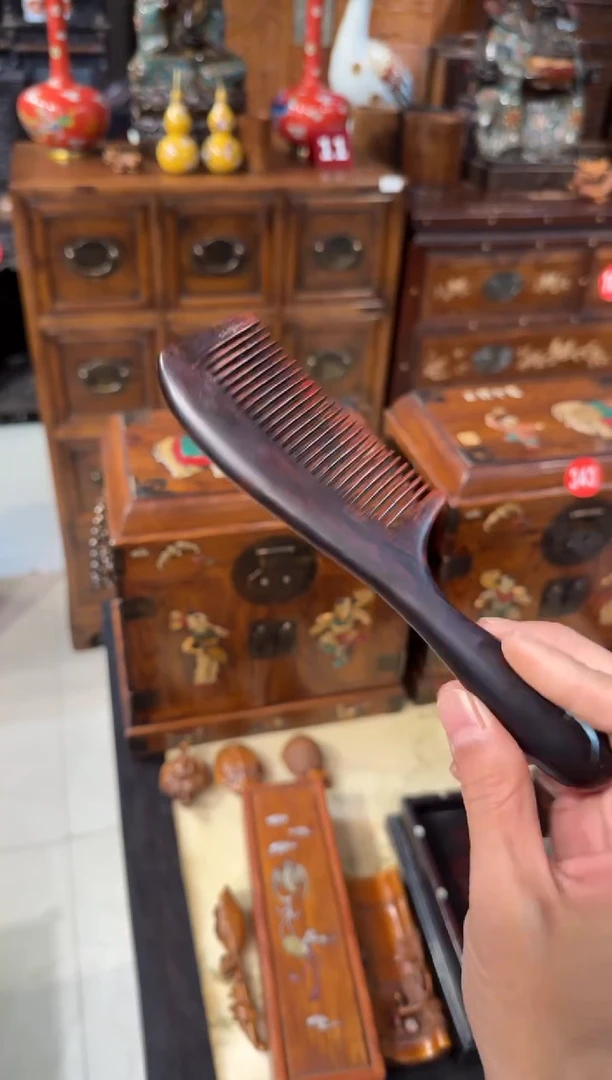 木木头款紫檀木梳45.8