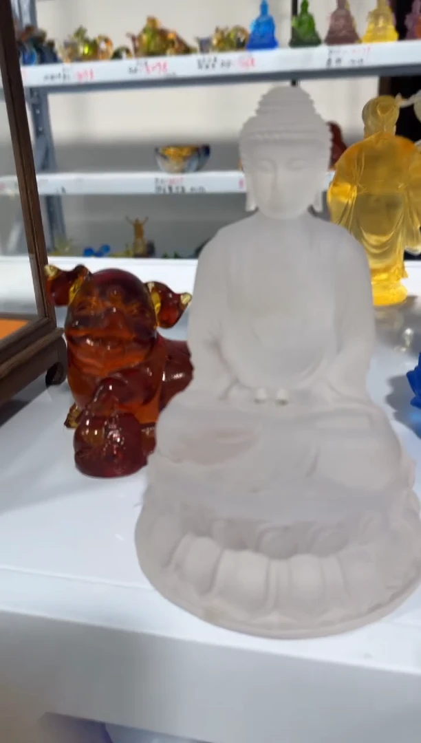 手工艺品琉璃大日如来