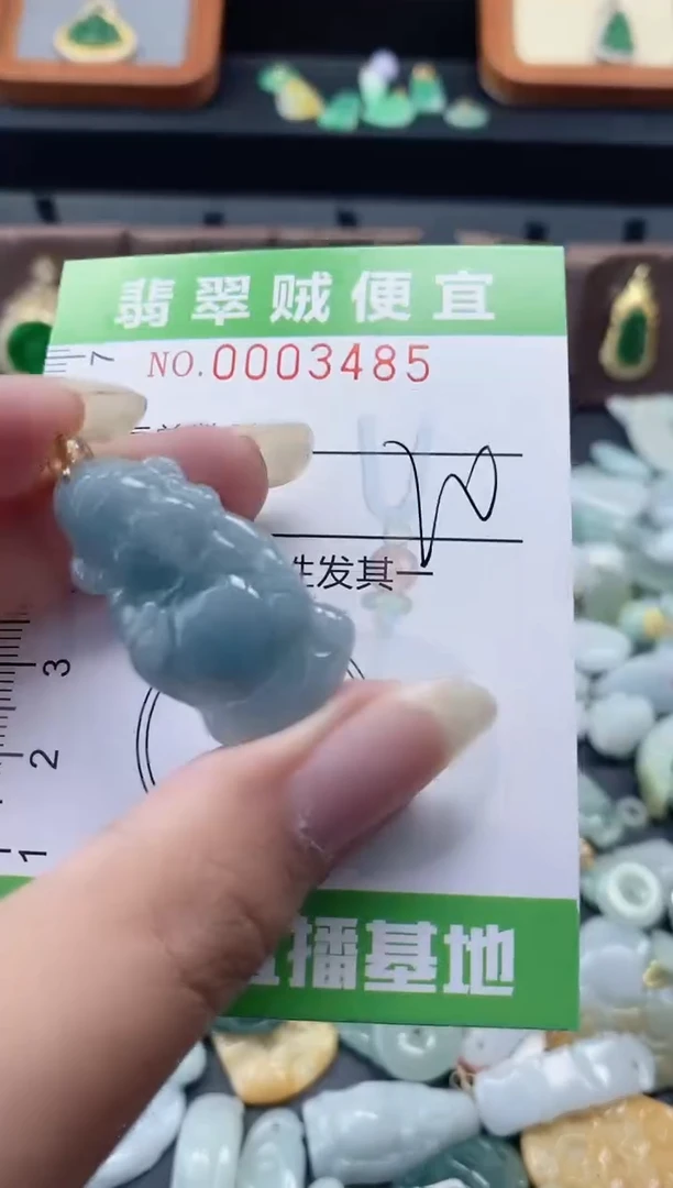 翡翠未镶嵌颈饰C闪购0003485
