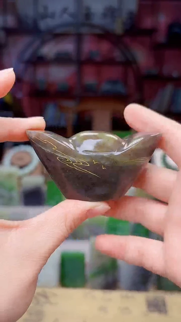 未镶嵌独山玉手把155