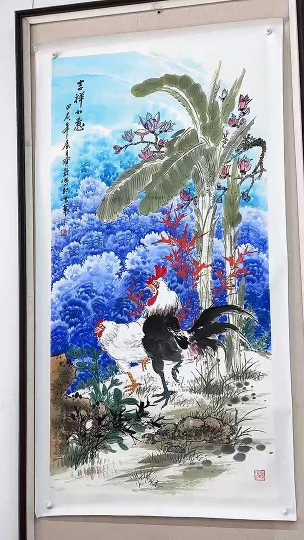 【闪购商品】国画8平尺手绘国画