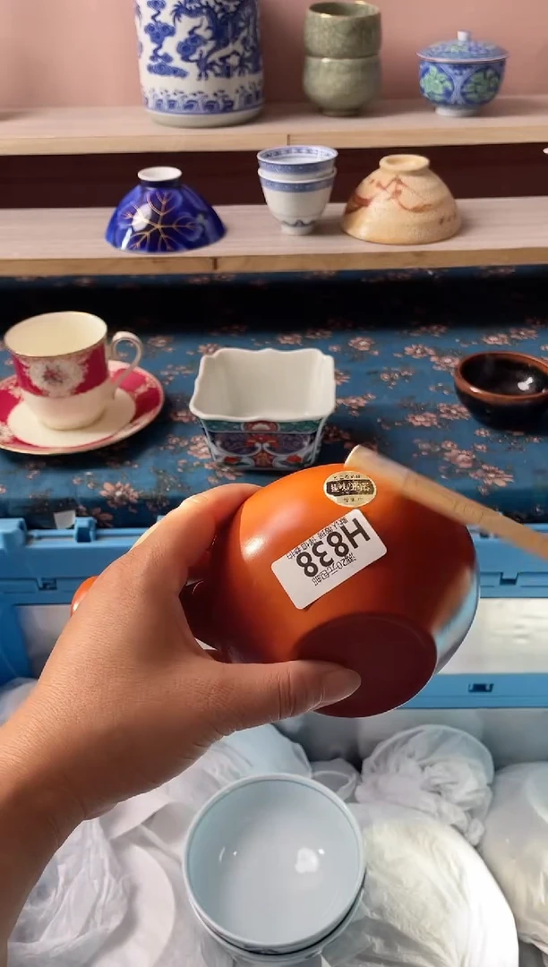 瓷片初**鱼瓷器瓷器H838
