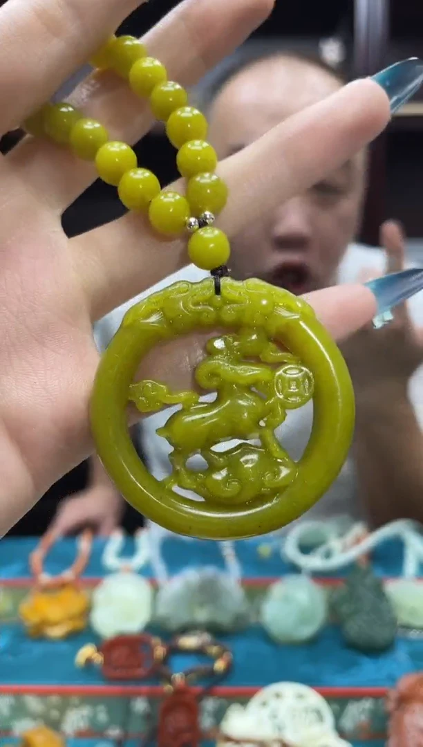 未镶嵌岫玉吊坠·多样性发*货拍一发一