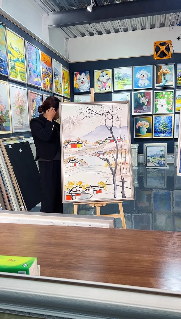 【闪购商品】油画87号 70*100 树-手绘油画
