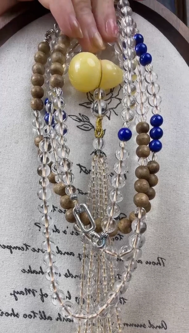 颈饰未镶嵌水晶天然