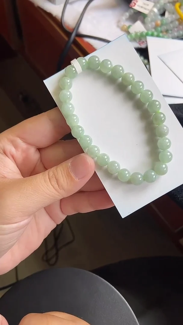 未镶嵌手链翡翠翡翠手串30