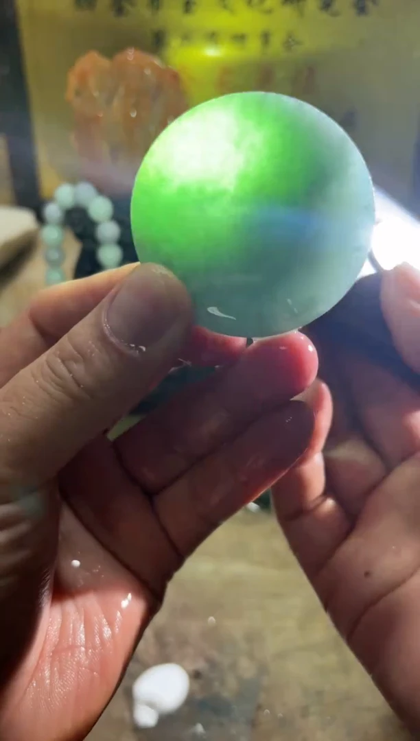 未镶嵌挂件翡翠A货常星7098