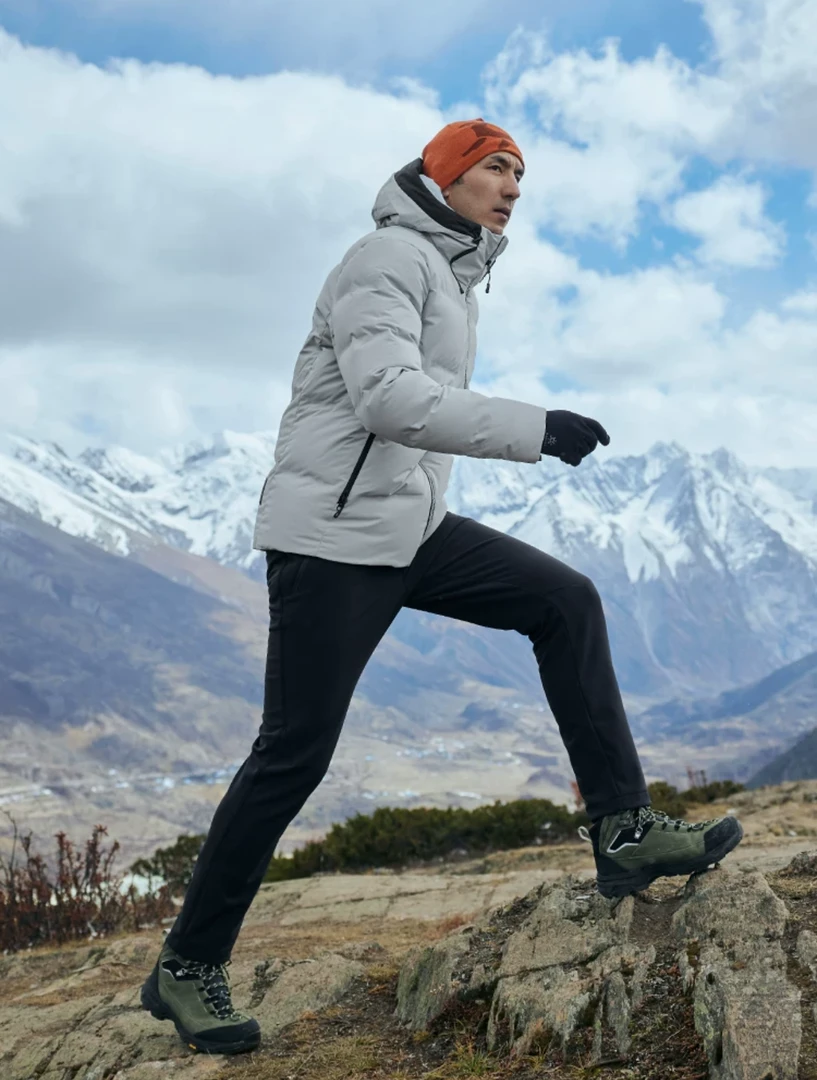 【年底清货】冬季户外男士功能性高效暖绒软壳冲锋裤休闲裤23175