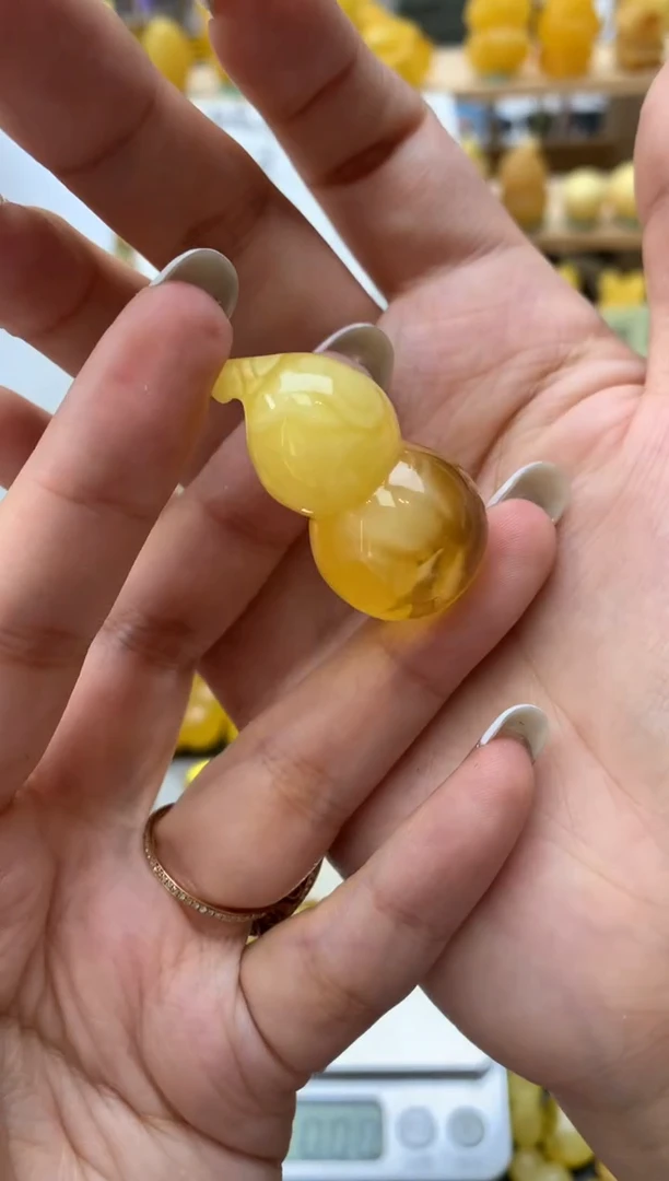琥珀未镶嵌珠宝奇石127琥珀蜜蜡微瑕