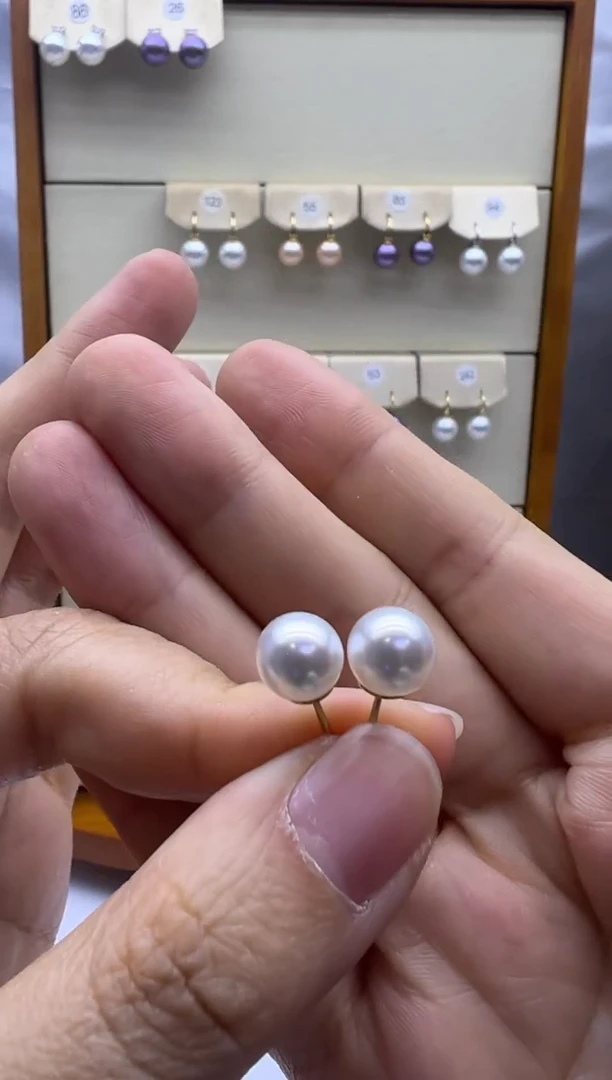 未镶嵌耳饰淡水珍珠350