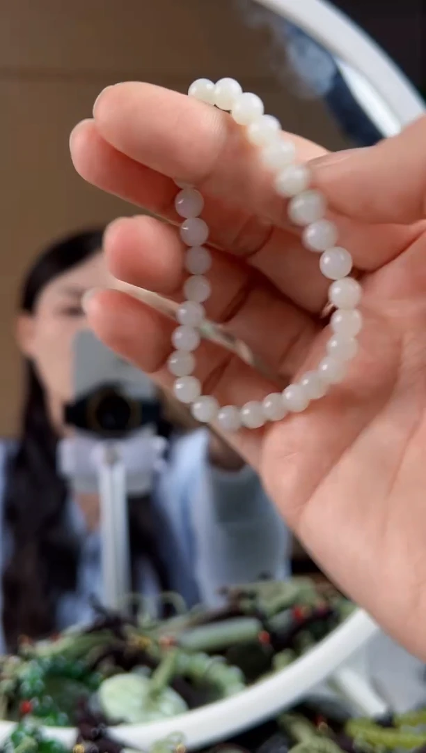 颈饰未镶嵌和田玉拍一发一