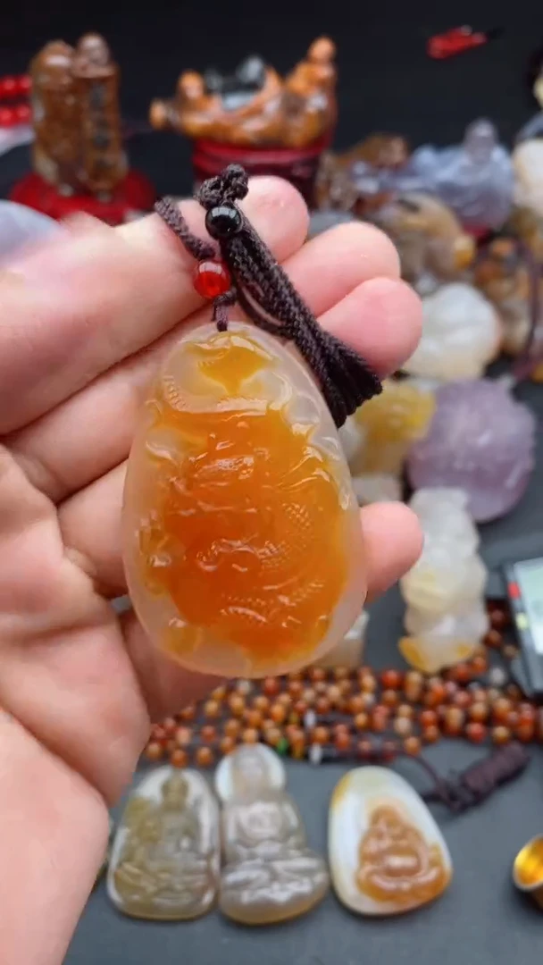 【闪购商品】玛瑙/玉髓颈饰未镶嵌1