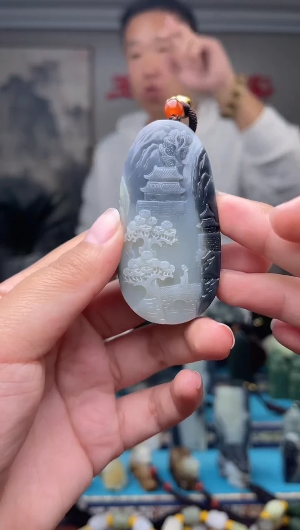 未镶嵌和田玉挂件1