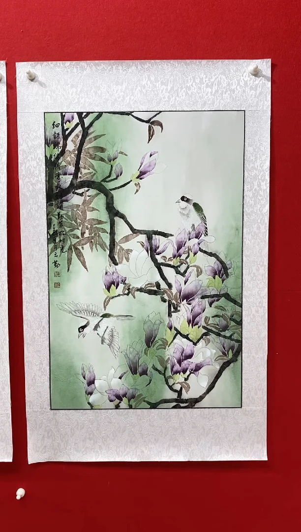 国画国画NYQ杰牛云勤老师作品