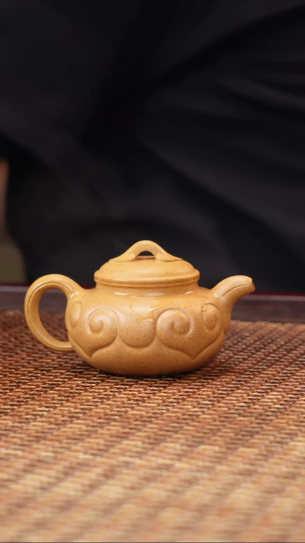 茶壶紫砂汀禾紫砂仿古如意