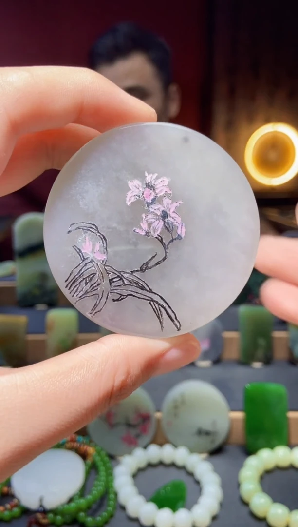 和田玉未镶嵌挂件yc