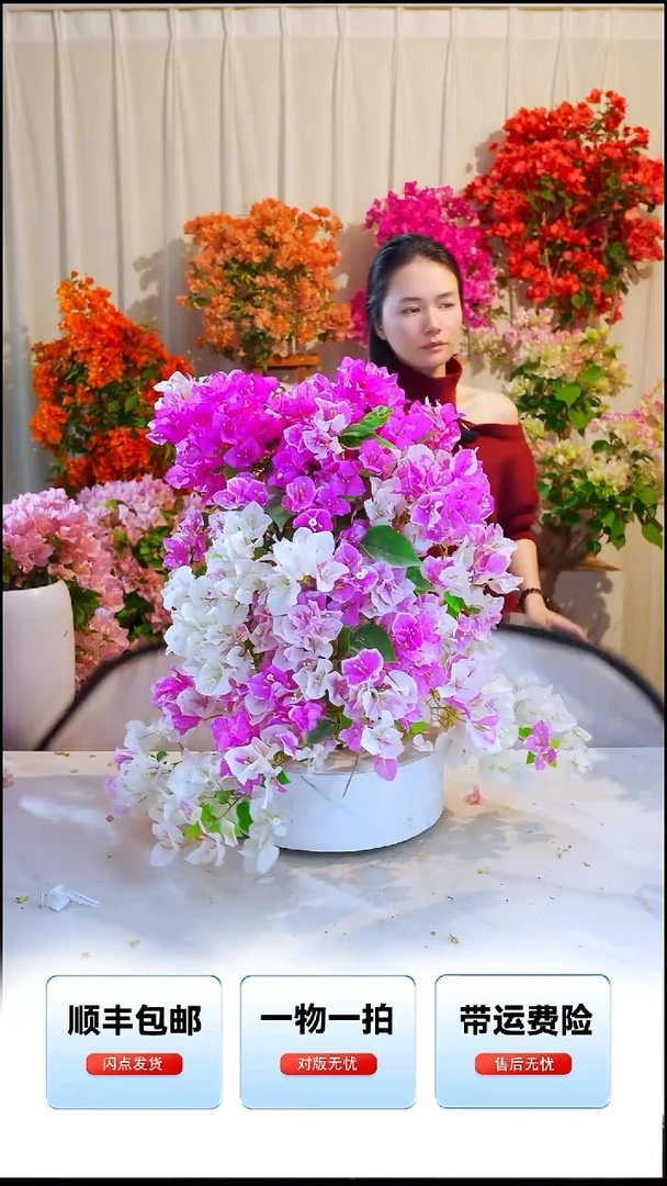 大部分开放少量花苞秋**瑟章红樱