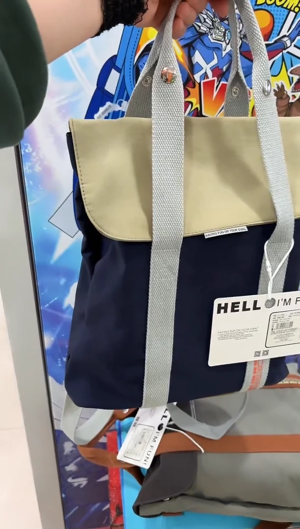 凡希文创FX-19689休闲背包(宝蓝)--1个