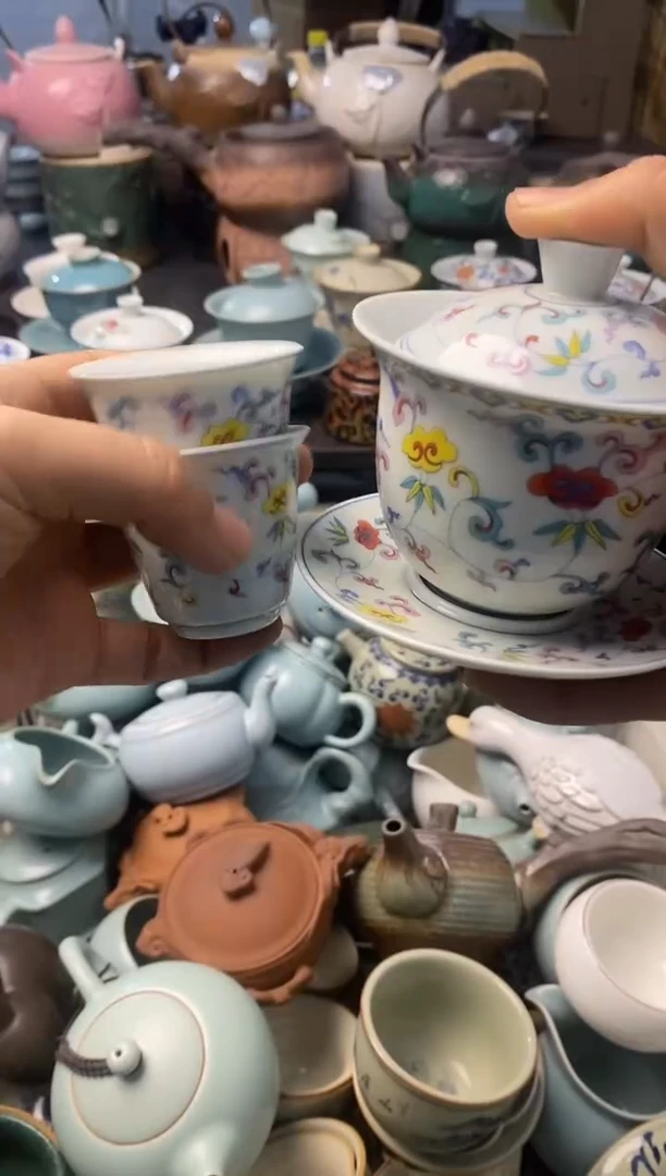 高端 茶壶 茶杯 茶具 轻轻微瑕