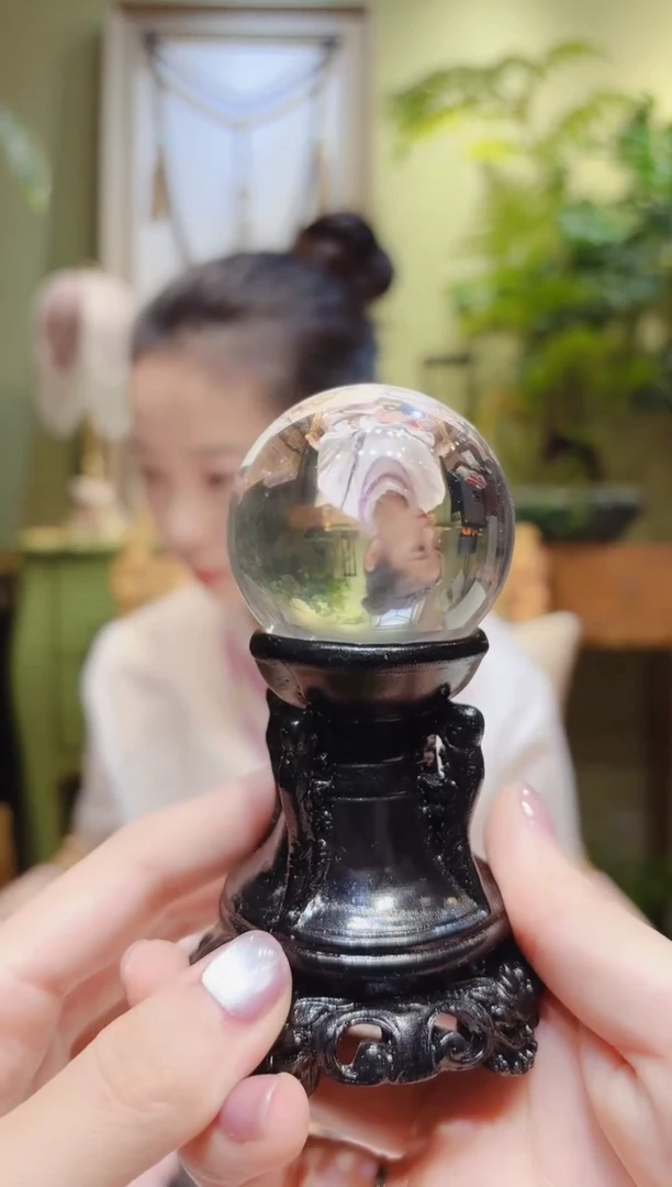 【闪购商品】水晶摆件未镶嵌白水晶球摆件