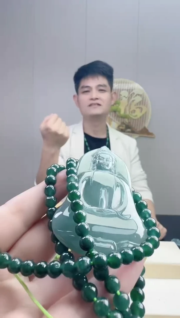 颈饰未镶嵌翡翠天然A货翡翠  多样性随机发其一