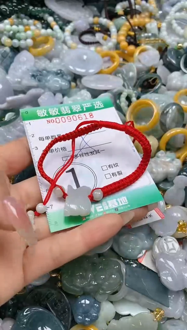 【闪购商品】翡翠颈饰未镶嵌闪购0090618多样性发其一