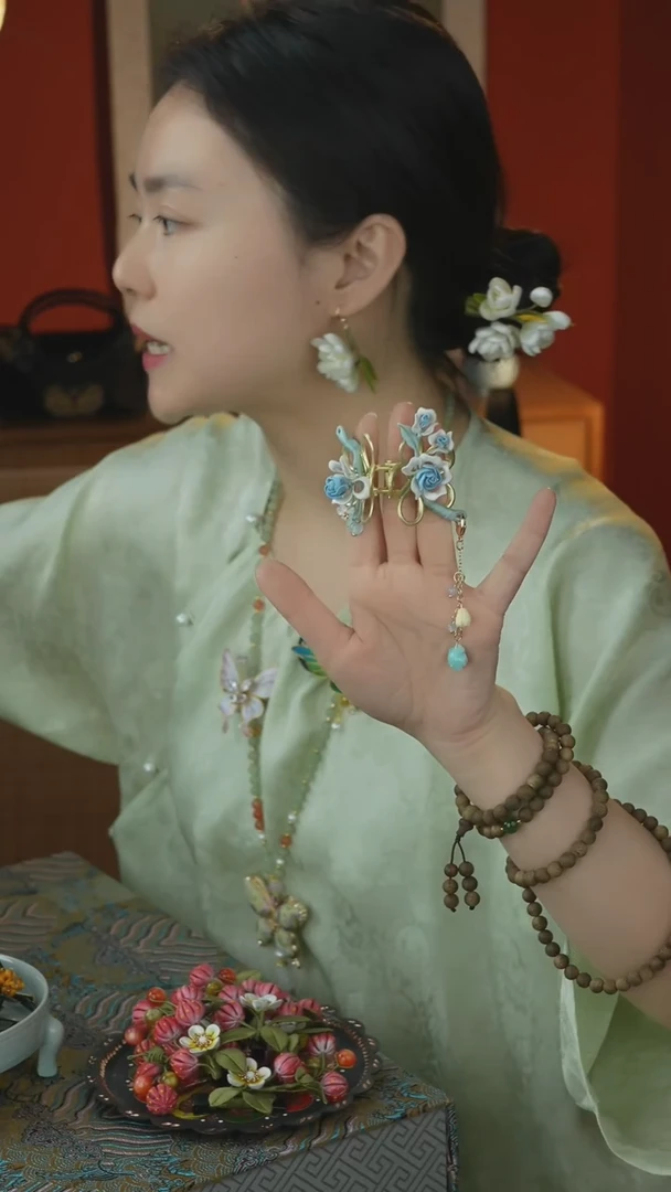 刺绣纯手工非遗国风饰品