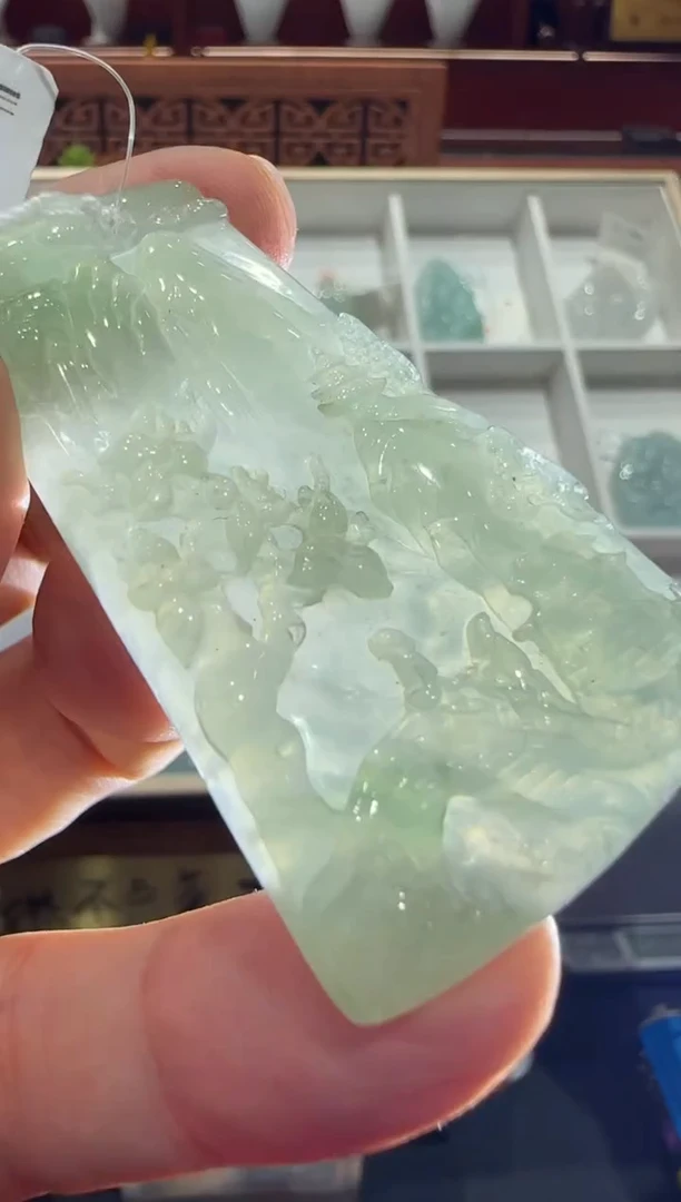 未镶嵌挂件翡翠A货翡翠多样性孤品
