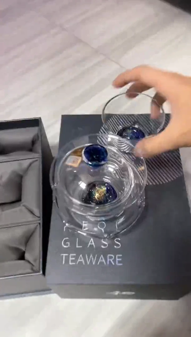 【闪购商品】禾器斑斓禾荷盖碗+斑斓达杯