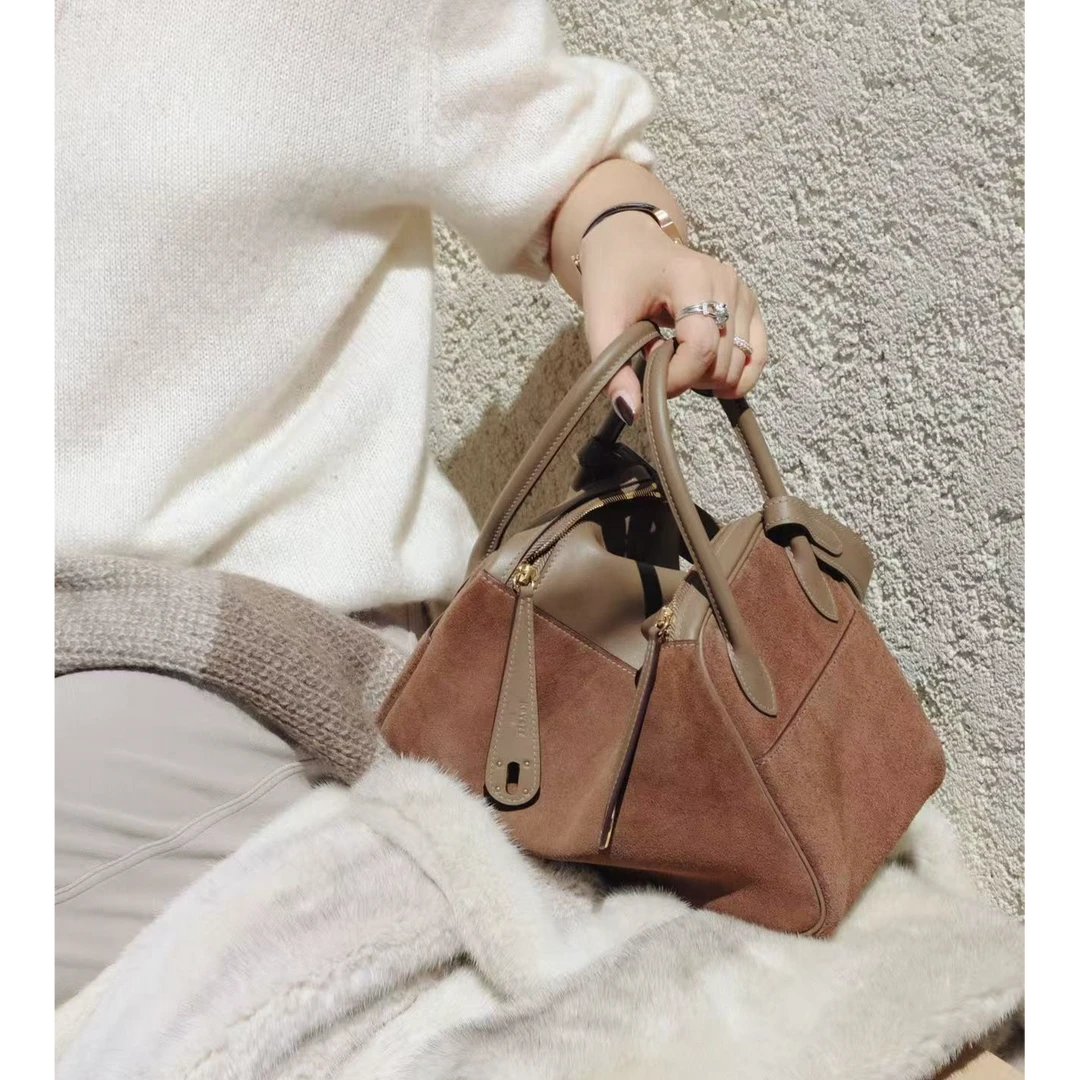 PENNYPENG Lindy 小众头层牛皮单肩包高级百搭时尚通勤洋气手提包