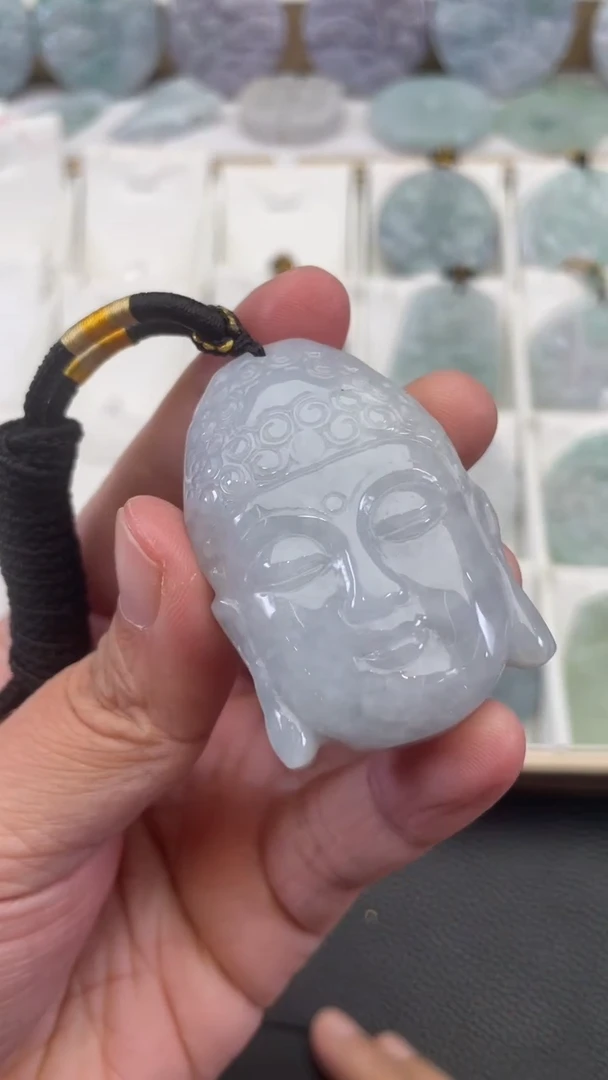 颈饰未镶嵌翡翠天然缅甸翡翠A货422