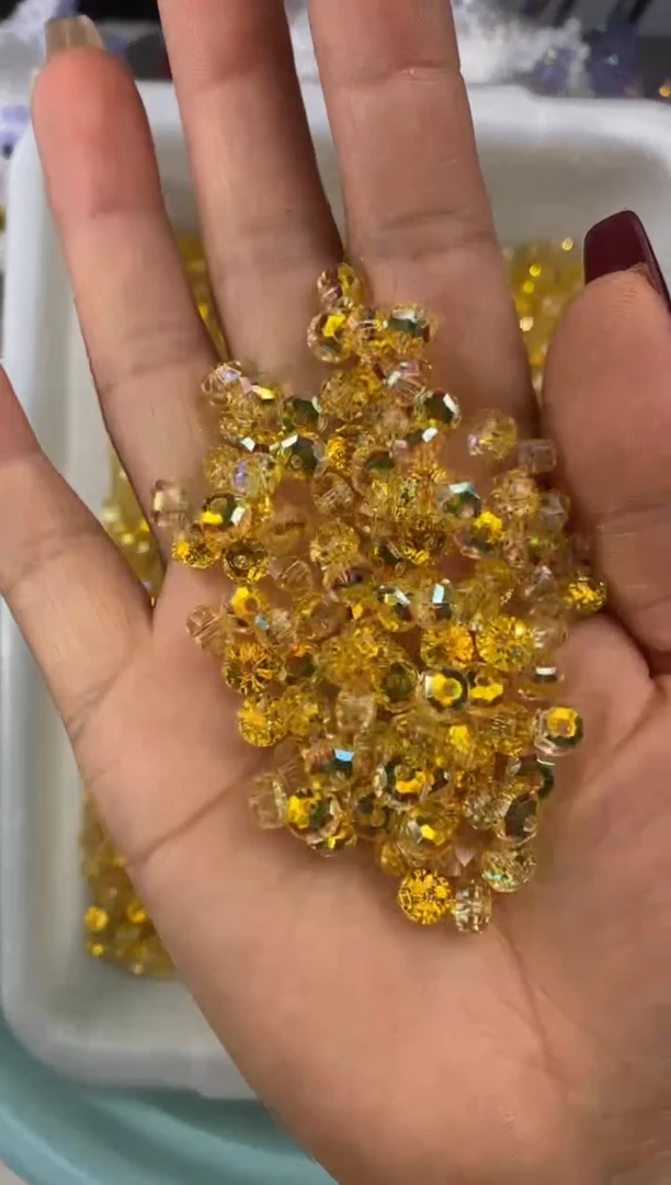 玻璃0814卡6华子车轮150颗金黄色