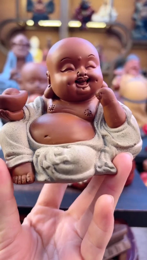 紫砂茶宠器闵紫砂茶宠摆件