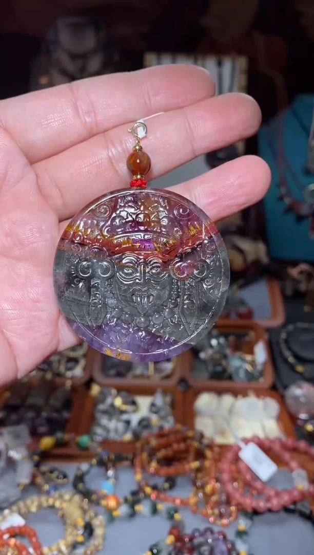 【闪购商品】水晶吊坠未镶嵌扎基拉母极光23