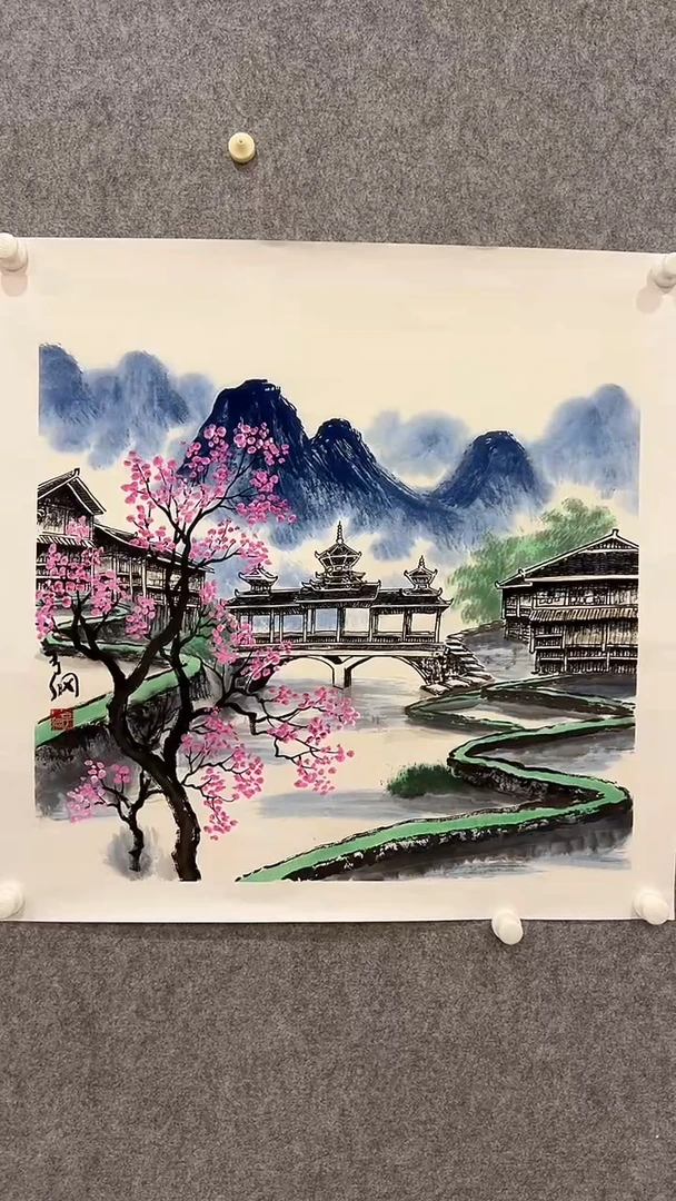 国画李纲-4平尺-国画作品