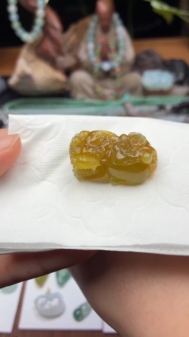 项链未镶嵌翡翠貔貅