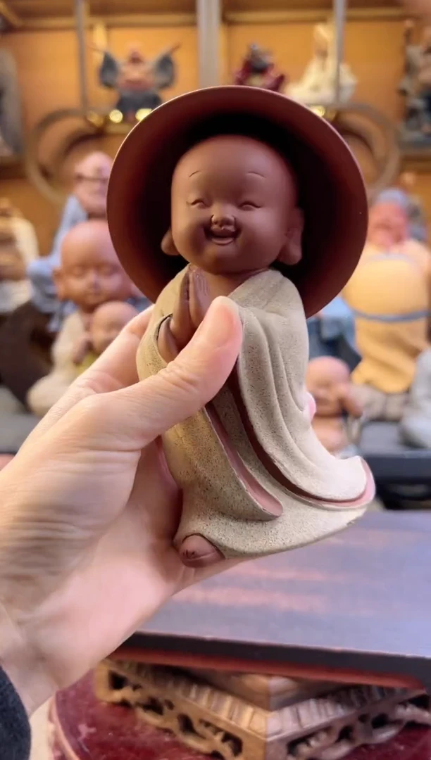 紫砂茶宠器闵茶宠摆件