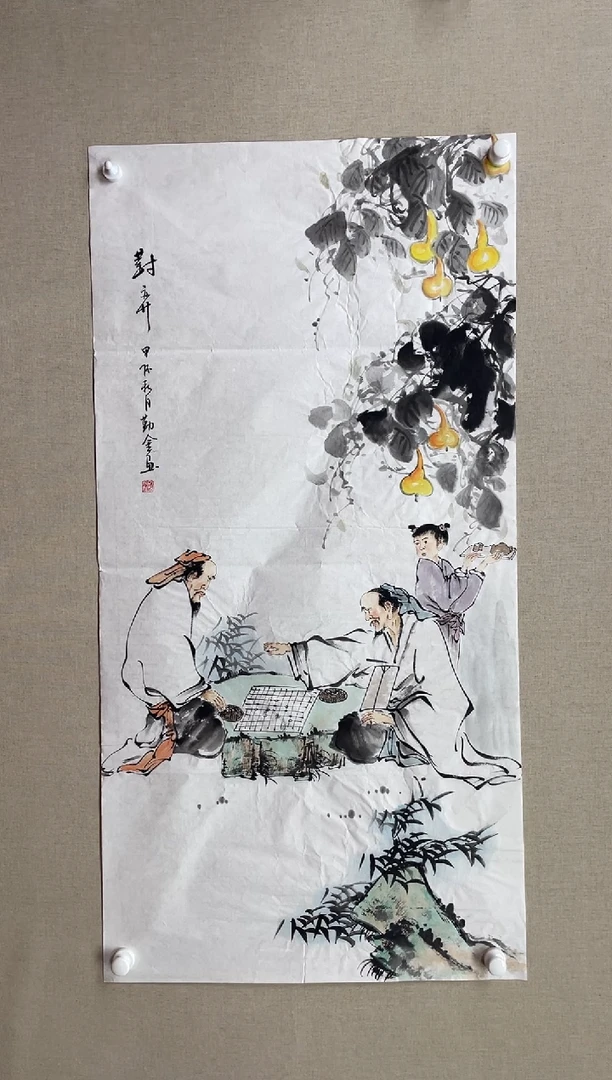 国画138*68 赵勤金赵勤金赵勤金赵勤金赵勤金