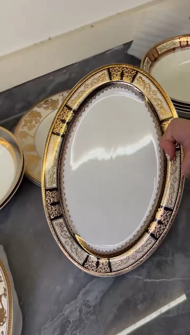 瓷片12寸鱼盘一个一单尾单