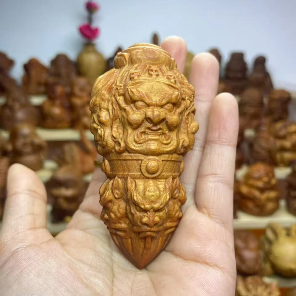 崖柏陈化料金刚杵，一物一拍