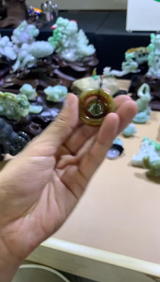 未镶嵌挂件翡翠用****6翡翠摆件