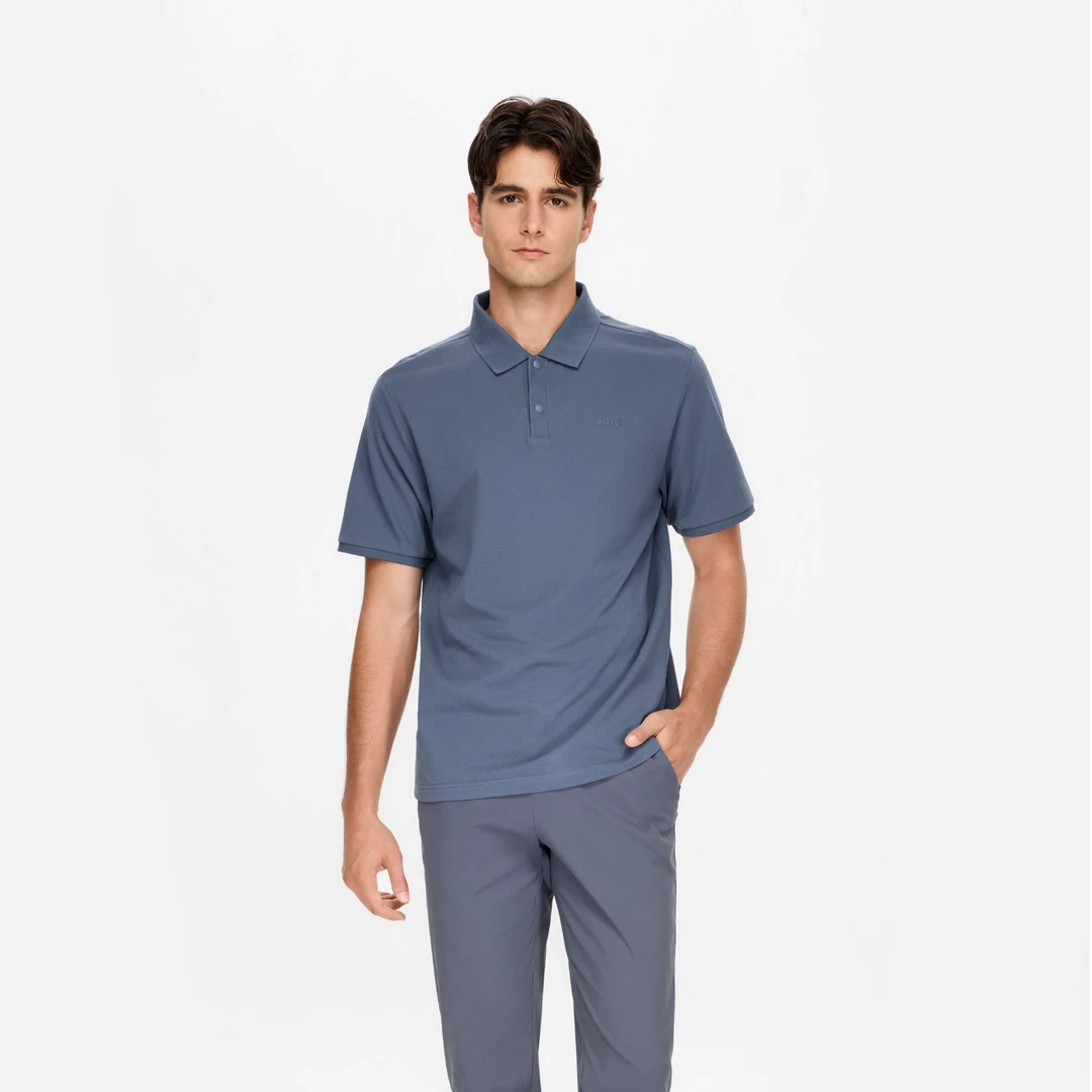【SEA系列POLO】AIGLE艾高户外防晒速干透汽短袖POLOT恤男BI73