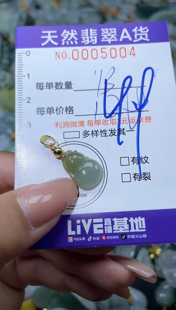 颈饰未镶嵌翡翠05004