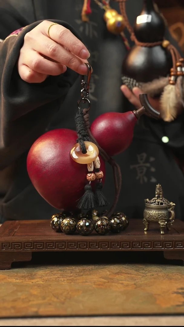 408大漆一物一拍记葫堂出品【不带手串】