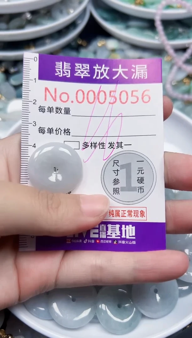 颈饰未镶嵌翡翠5056