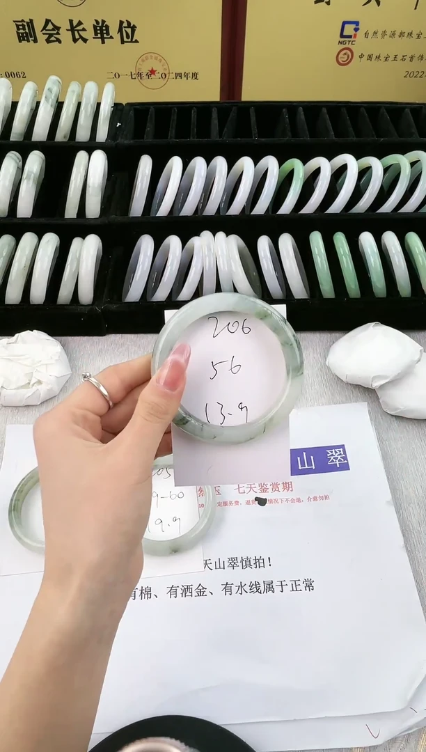 未镶嵌手镯石英质玉206