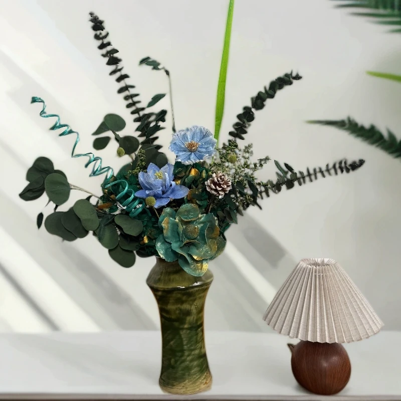 【花千氧丨绿精灵】简约风格永生花花束家居清新自然百搭设计师款