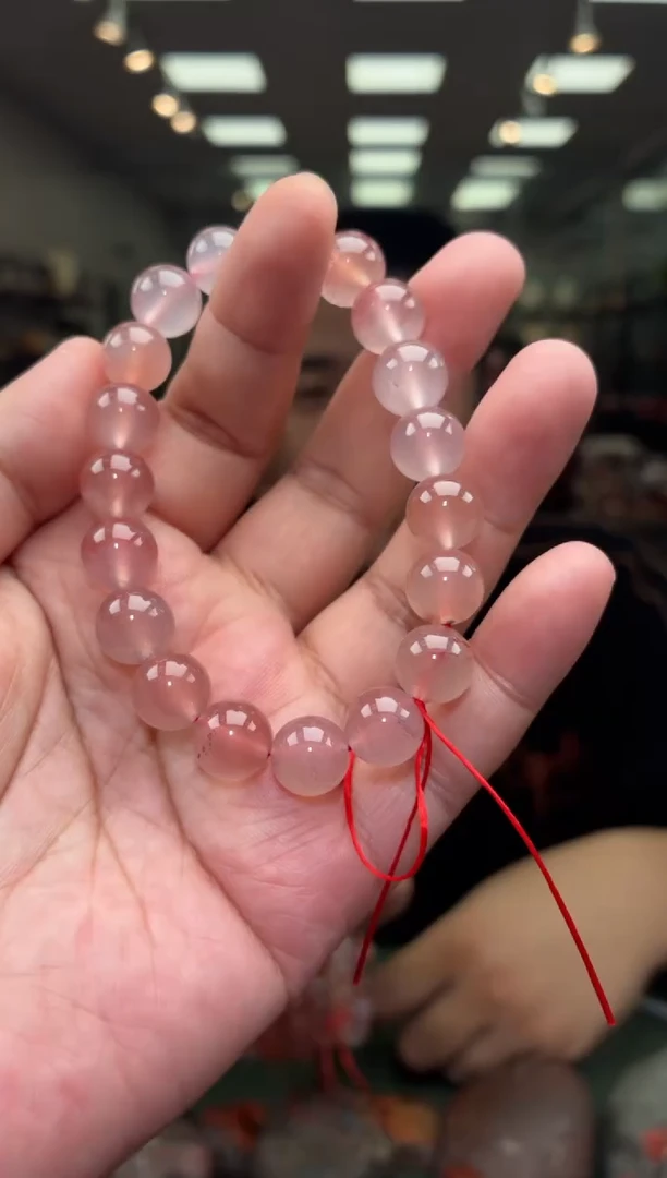 手串未镶嵌南红玛瑙单圈手串一条约10mm多样性发货