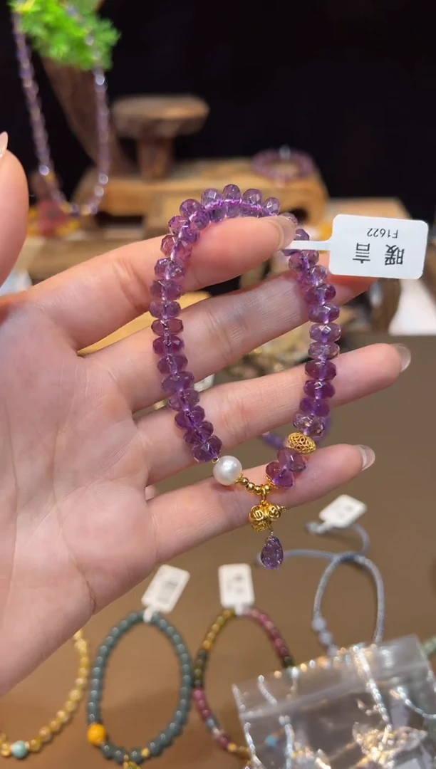 水晶手链未镶嵌手饰@@F1622