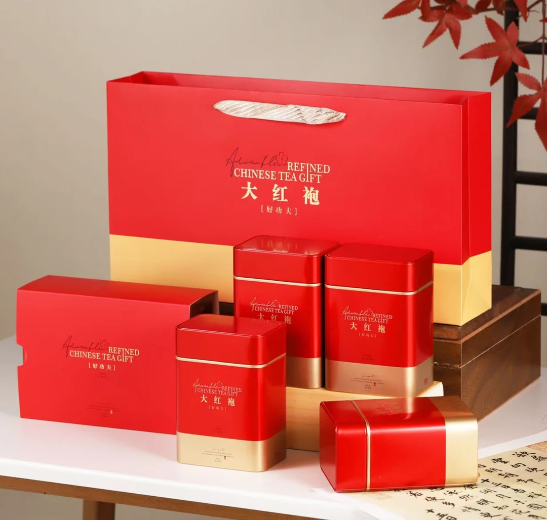 2024年新茶齐兰香大红袍礼盒装